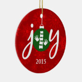 喜びのカイロプラクティック/カイロプラクターのオーナメント セラミックオーナメント (右)