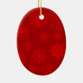 喜びのカイロプラクティック/カイロプラクターの楕円形のオーナメント セラミックオーナメント (裏面)