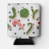 喜びのクリスマスのクッキー 缶クーラー (正面)
