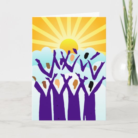 喜びのグリーティングカード シーズンカード (正面)