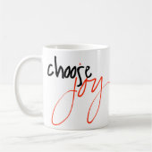 喜びのコーヒー・マグを選んで下さい コーヒーマグカップ (左)