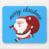 喜びのサンタ マウスパッド (正面)