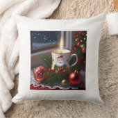 「喜びのジャングル：クリスマスの枕カバー喜び クッション (ブランケット)