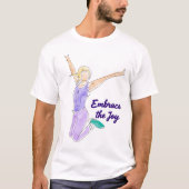 喜びのジャンプ Tシャツ (正面)