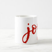 喜びのジャンボ休日のコーヒー・マグ コーヒーマグカップ (中央)