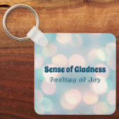 喜びのセンス感じアクリルのキーチェーン キーホルダー (正面)