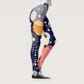 喜びのバブル宇宙ビジョン レギンス (右)