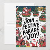 喜びのパレード – クリスマスカード (正面/裏面)