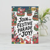 喜びのパレード – クリスマスカード (スタンド正面)