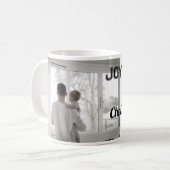 喜びのビーブ父の息子の家族クリスマスの休日p コーヒーマグカップ (正面左)