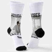 喜びのビーブ父の息子の家族クリスマスの休日p ソックス (傾斜あり)