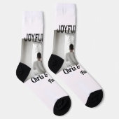 喜びのビーブ父の息子の家族クリスマスの休日p ソックス (右)