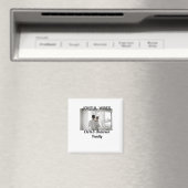 喜びのビーブ父の息子の家族クリスマスの休日p マグネット (インサイチュ (食洗機))