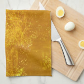 喜びのビール銀河 天体の渇きを癒す キッチンタオル (四つ折り)