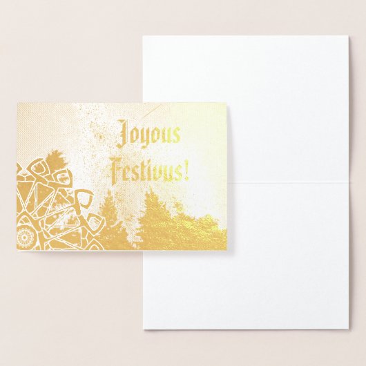 喜びのフェスティヴァス実在ク 箔カード (ディスプレー)