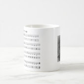 喜びのマグへのベートーベンのオード コーヒーマグカップ (中央)