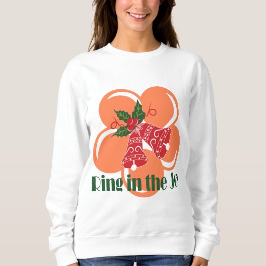 喜びのリングや輪 スウェットシャツ (正面)