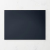 喜びのリース 三つ折りクリスマスカード (カバー)