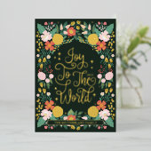 『喜びの世界』花園 エレガント フォトフレーム 箔シーズンカード (立ち正面)