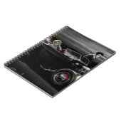 喜びの乗車B&W ノートブック (左側)