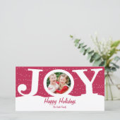 喜びの休日の写真カード シーズンカード (スタンド正面)