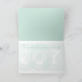 喜びの休日カード シーズンカード (内部)