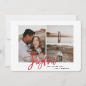 喜びの写数々の真のクリスマスカード シーズンカード (正面)