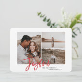 喜びの写数々の真のクリスマスカード シーズンカード (スタンド正面)