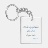 喜びの叫び声 キーホルダー (正面左)