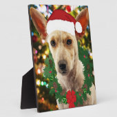 喜びの君よ、子犬 フォトプラーク (側面)