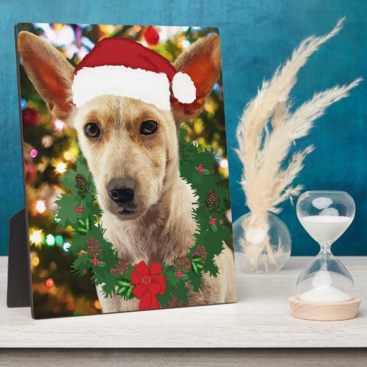 喜びの君よ、子犬 フォトプラーク (側面)