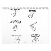 喜びの図表のカレンダー カレンダー (カバー)