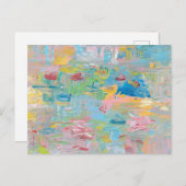 喜びの園のポスター ポストカード (正面/裏面)