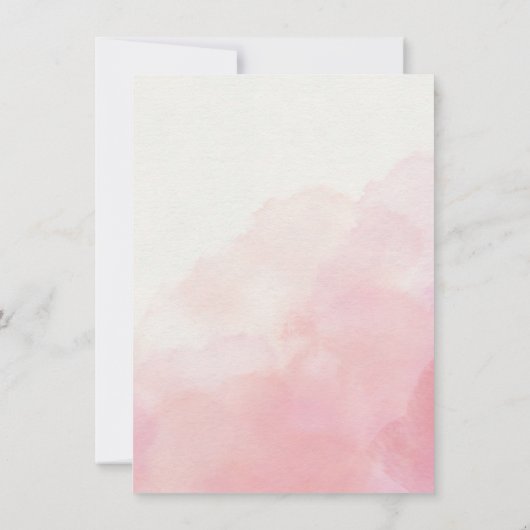 喜びの声:驚きの赤ちゃんシャワーが待っている 招待状 (裏面)