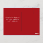 「喜びの夜：クリスマス・バッシュ ポストカード (裏面)