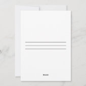 喜びの季節 - クリスマスカード (裏面)