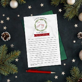 喜びの小さなバンドルのクリスマスベビーシャワーアドバイス