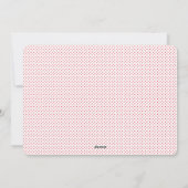 喜びの平和愛旗の2写真の休日 シーズンカード (裏面)