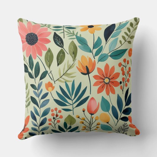 喜びの庭 クッション (裏面)