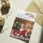 喜びの恵みは休暇の神様の親になるだろうか。 招待状