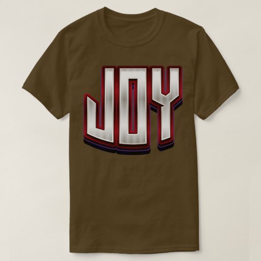 喜びの態度の家族の贈り物 Tシャツ (デザイン正面)