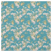 喜びの抽象芸術花の花の繰り返し ファブリック (見本)