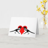 喜びの挨拶状のための2 カード (黄色い花)