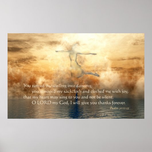 喜びの服を着ている ポスター (正面)