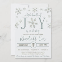 喜びの束が赤ちゃんシャワーの途中にある