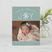 喜びの束 |のカスタム色 |誕生のお知らせ シーズンカード (スタンド正面)