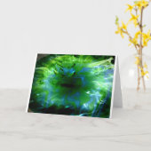 喜びの池 カード (黄色い花)