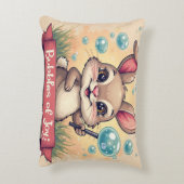 喜びの泡 アクセントクッション (裏面(縦))