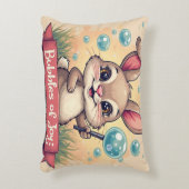 喜びの泡 アクセントクッション (正面(垂直))