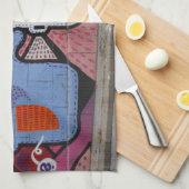 喜びの涙を少し流す キッチンタオル (四つ折り)